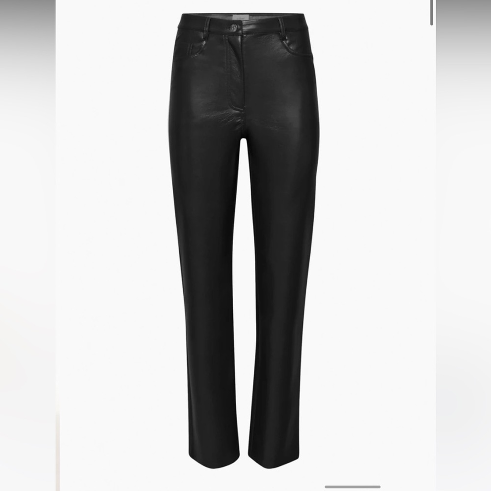ARITZIA wilfred faux leather pants NWOT never worn!